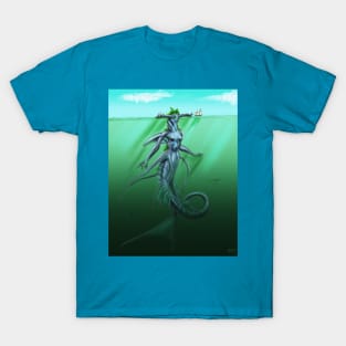 hammerhead mermaid T-Shirt